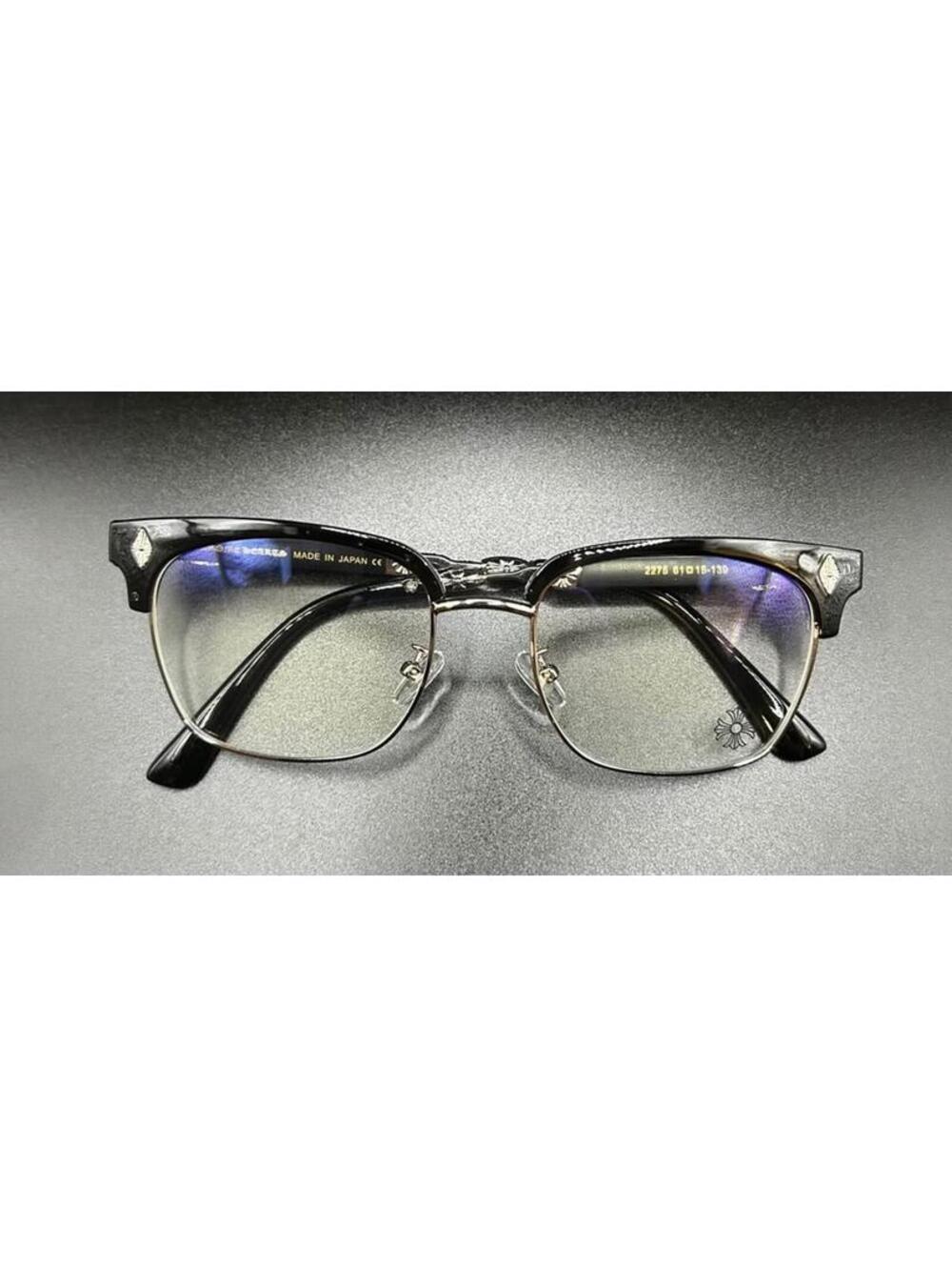 Chrome Hearts Glasses (Black / Clear Frames)